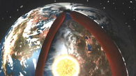 Niburu is een religie Anton Teuben is een apostel van het UFO-geloof. En hij gelooft dat de aarde hol is.